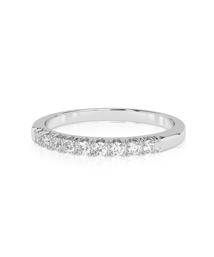 White gold ring with diamonds (0,18ct)
