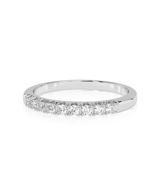 White gold ring with diamonds (0,18ct)