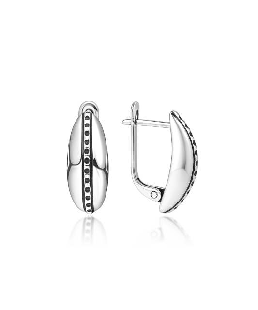 Серьги из серебра