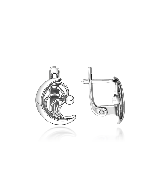 Серьги из серебра