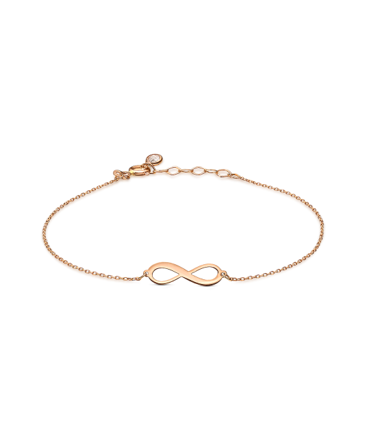 Gold bracelet "infinity"