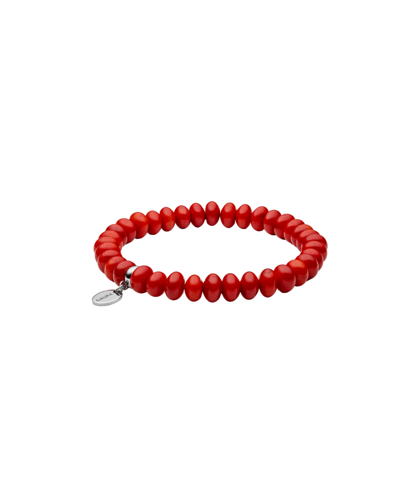 Bracelet with lava stones