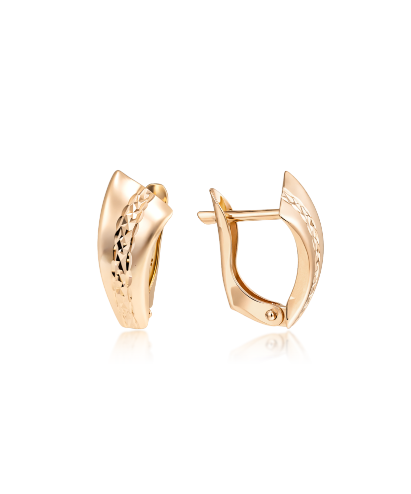 Золотые серьги