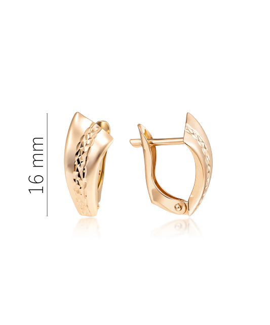 Золотые серьги