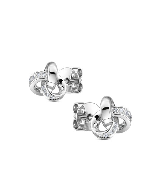 White Gold earrings with diamonds