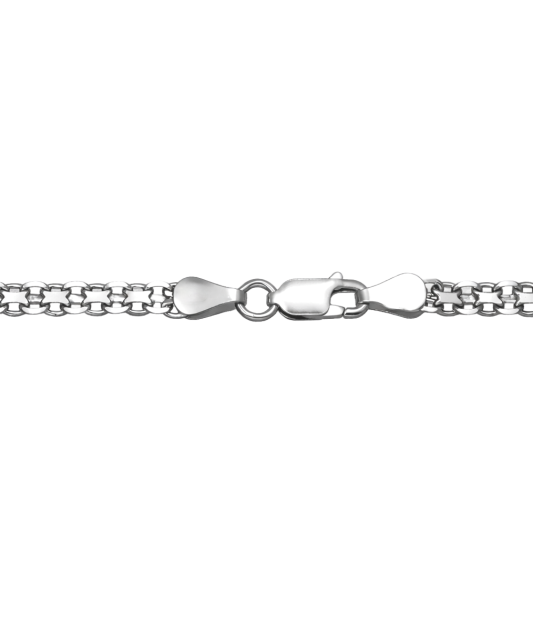 Men's silver chain "Bismark"