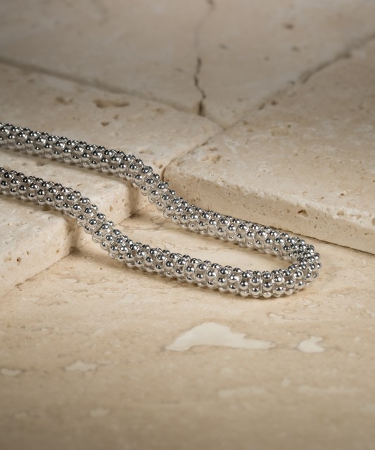 Men's silver chain