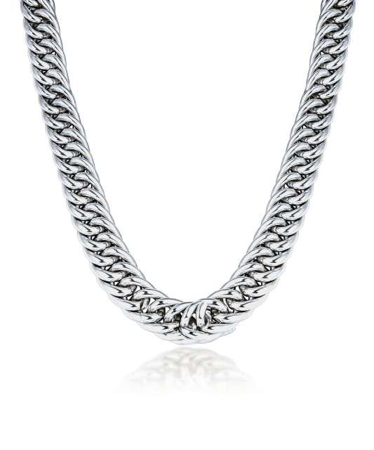 Men's silver chain