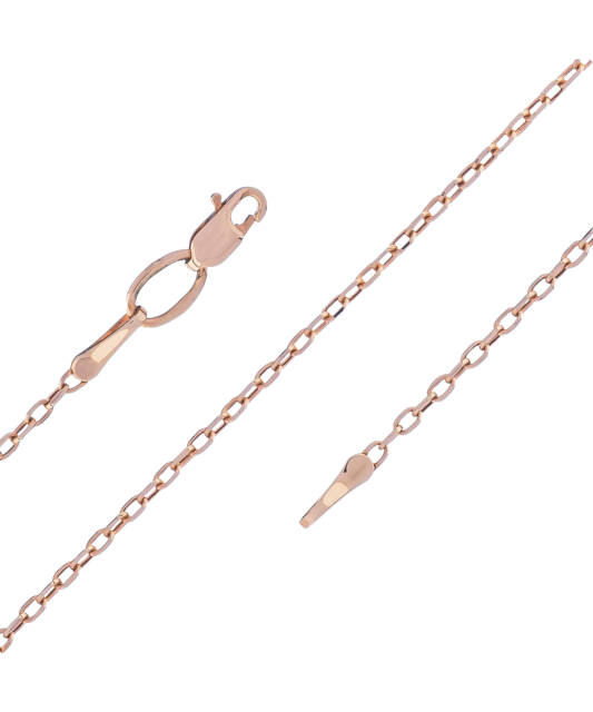 Золотая якорная цепочка "Anchor"