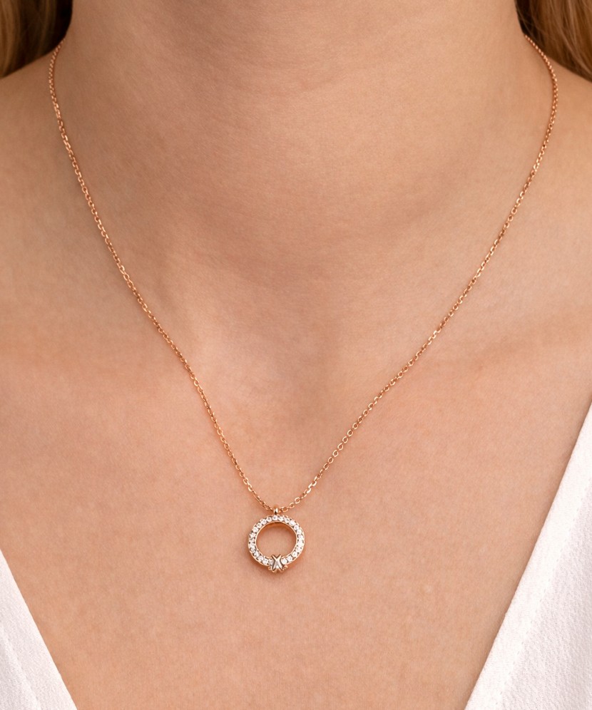 Цепь из позолоченного серебра с подвеской