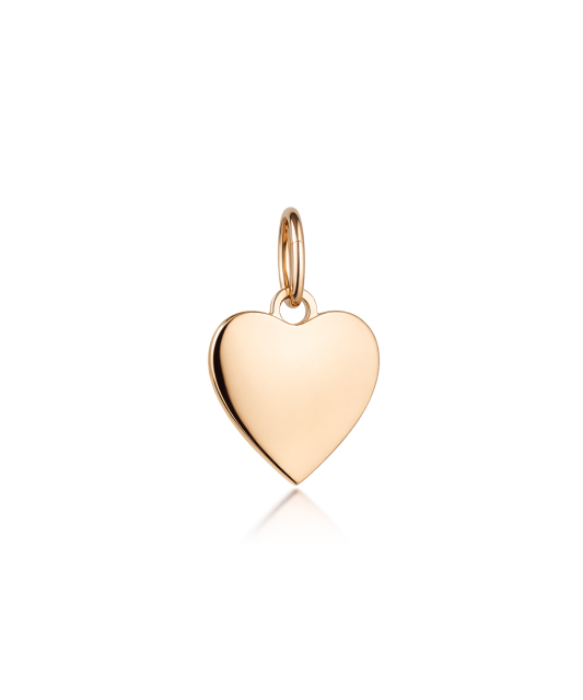 Gold pendant "heart"