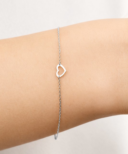 White gold bracelet