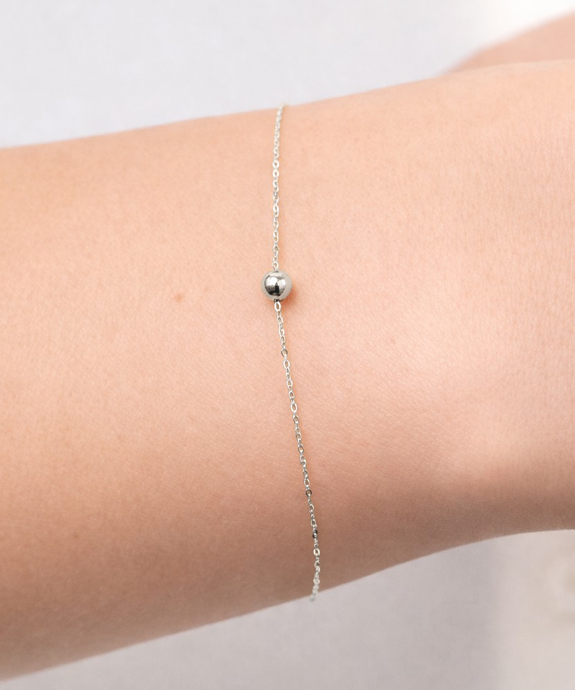White gold bracelet