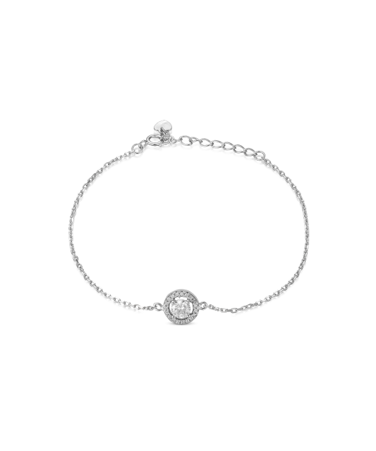 Sterling Silver bracelet with zircons
