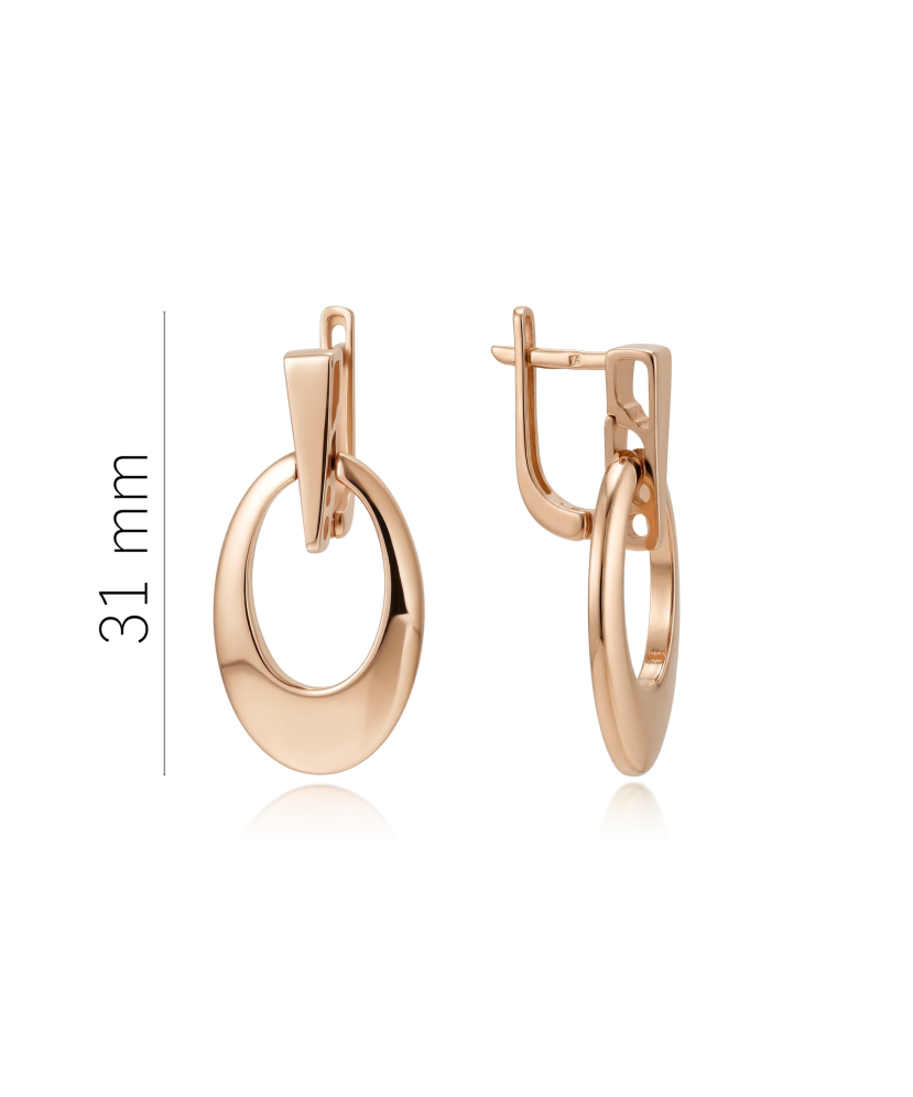 Золотые серьги