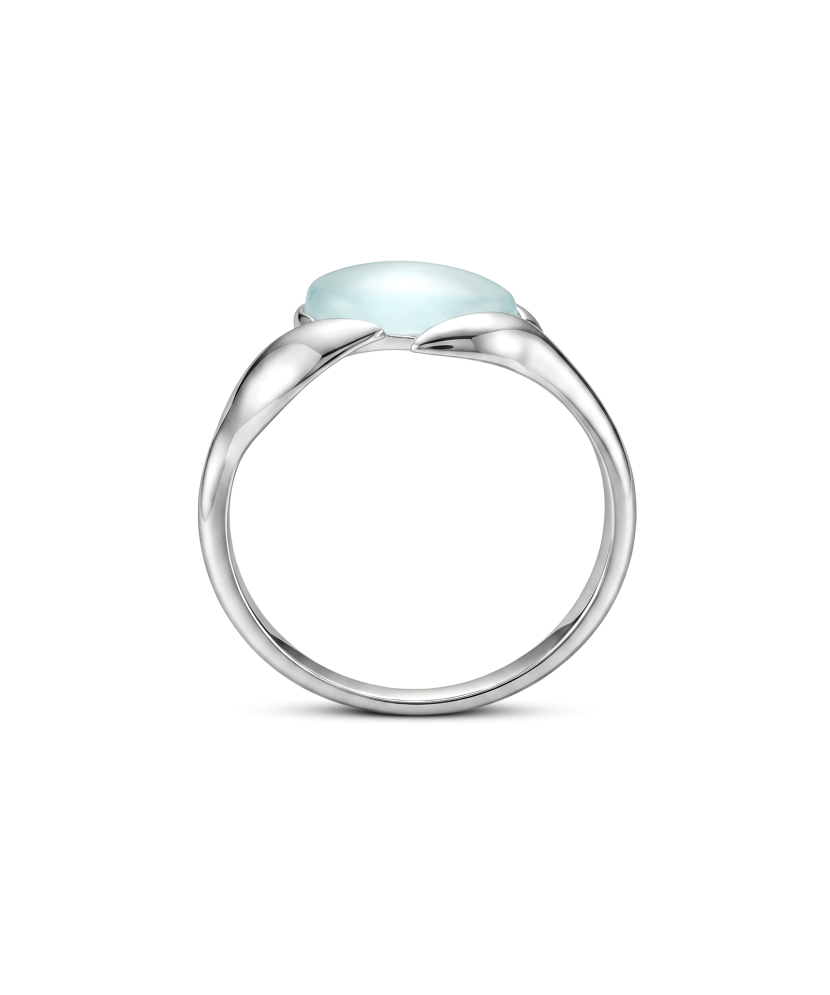 Серебряное кольцо с агатом