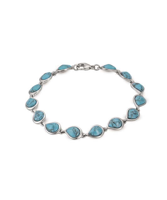 Sterling Silver bracelet with turquoise