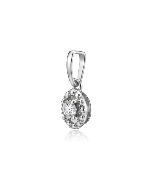 White Gold pendant with diamonds