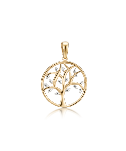 Gold pendant "Tree of life"