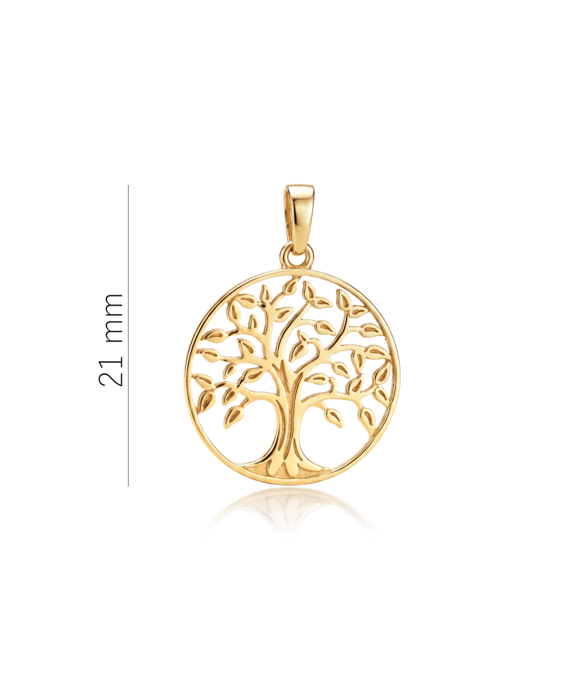 Gold pendant "Tree of life"