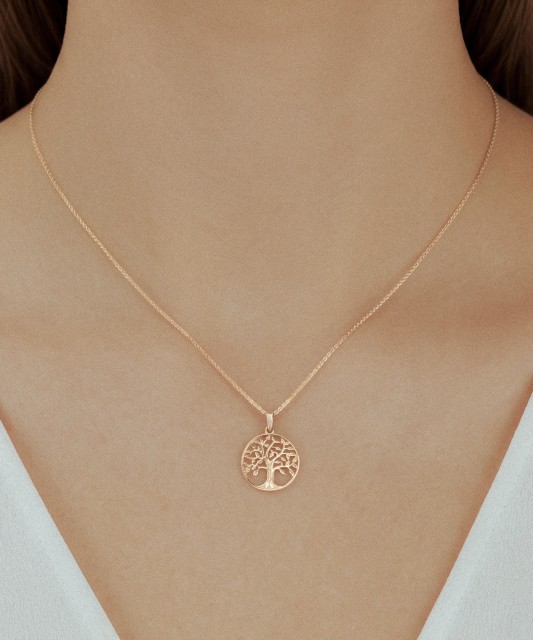 Gold pendant "Tree of life"