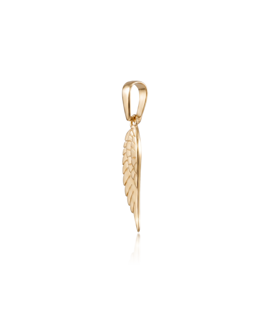 Gold pendant "Angel Wing"