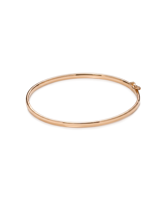 Gold hard bracelet