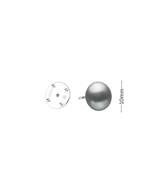 Sterling silver  brooch with pearl