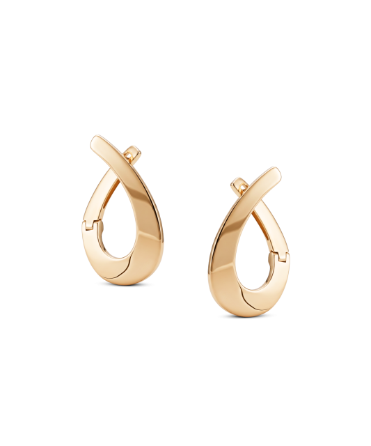 Gold earrings
