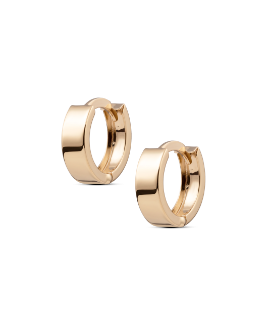 Gold earrings