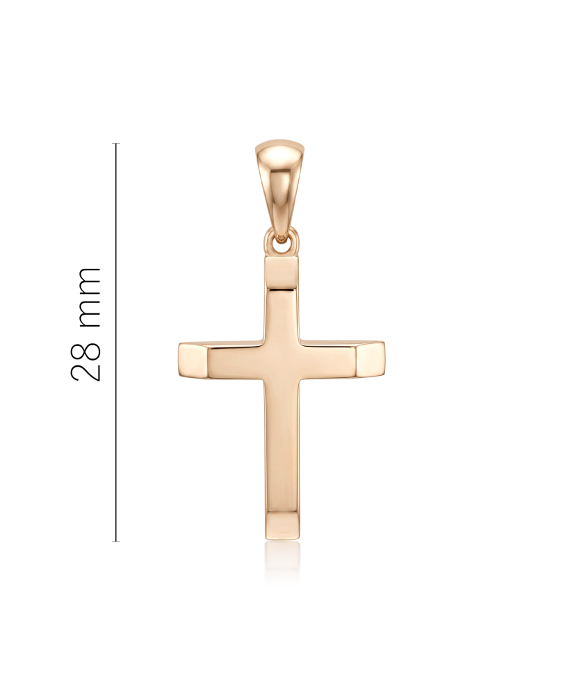 Gold pendant  "cross"
