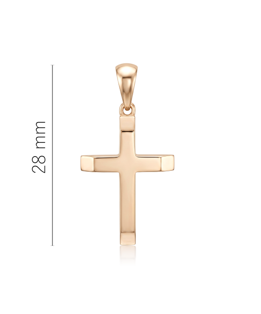 Gold pendant  "cross"
