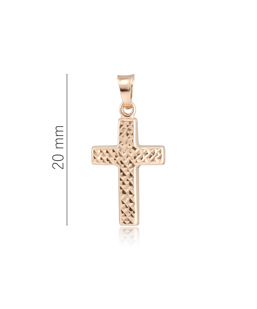 Gold pendant  "cross"