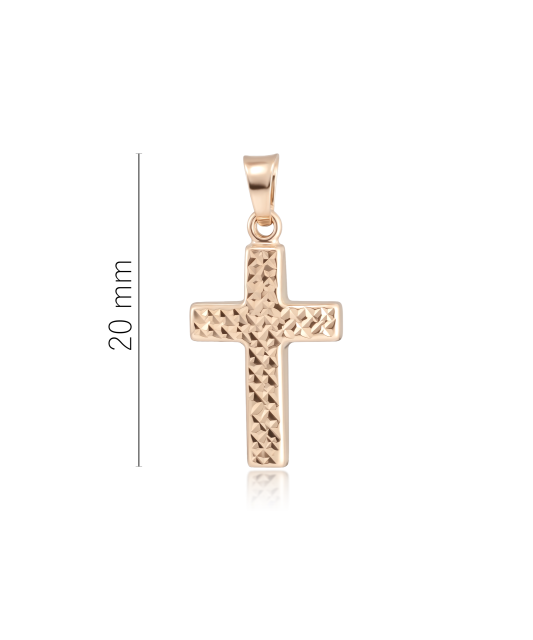 Gold pendant  "cross"