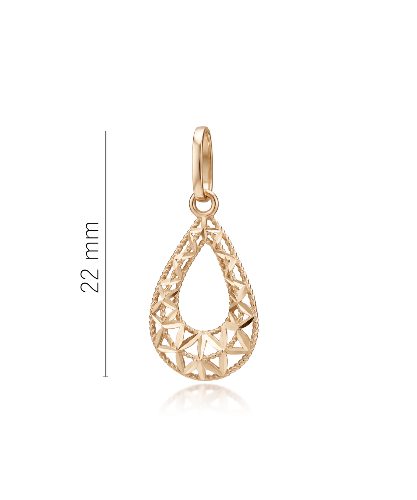 Gold pendant