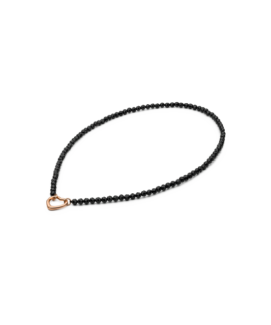Gold-plated silver chain with spinels