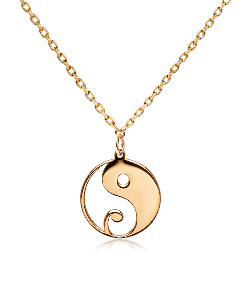 Gold chain with pendant