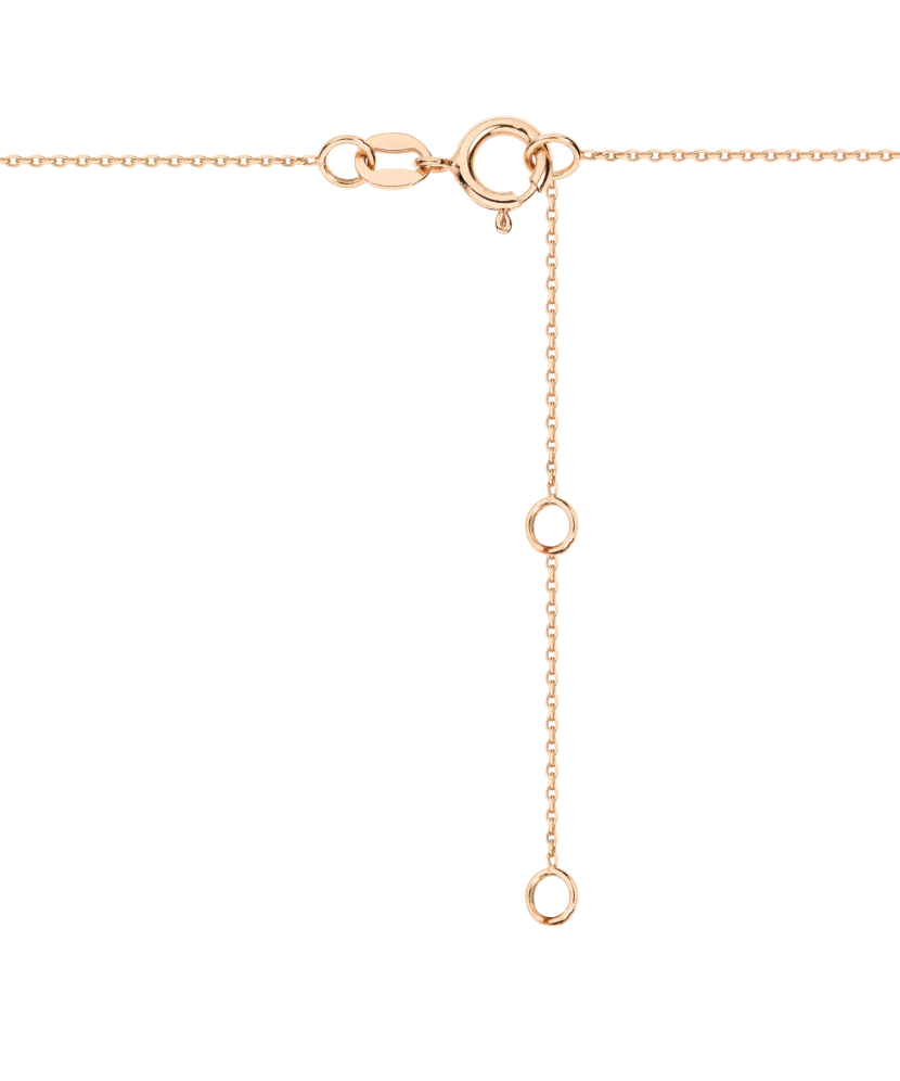 Gold chain with pendant "heart"