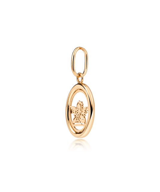 Gold pendant "angel"