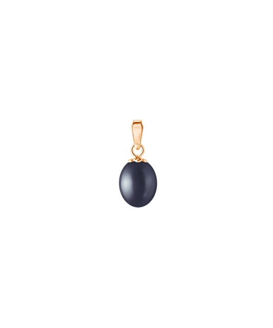 Gold pendant with pearl
