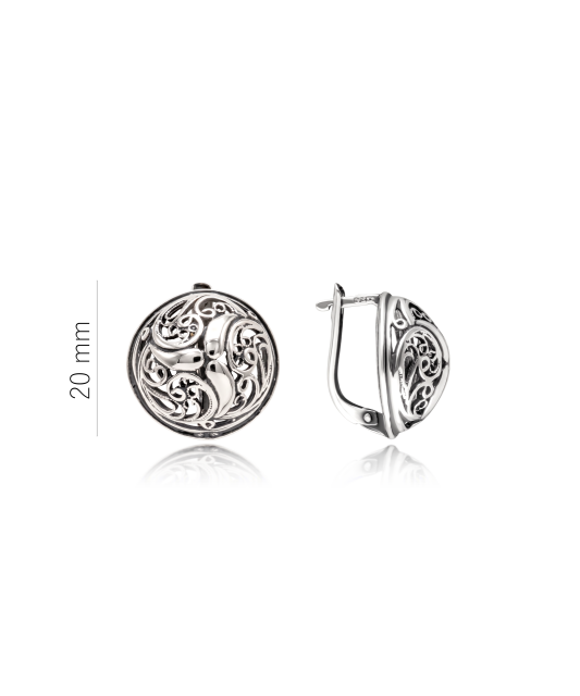 Sterling silver earrings
