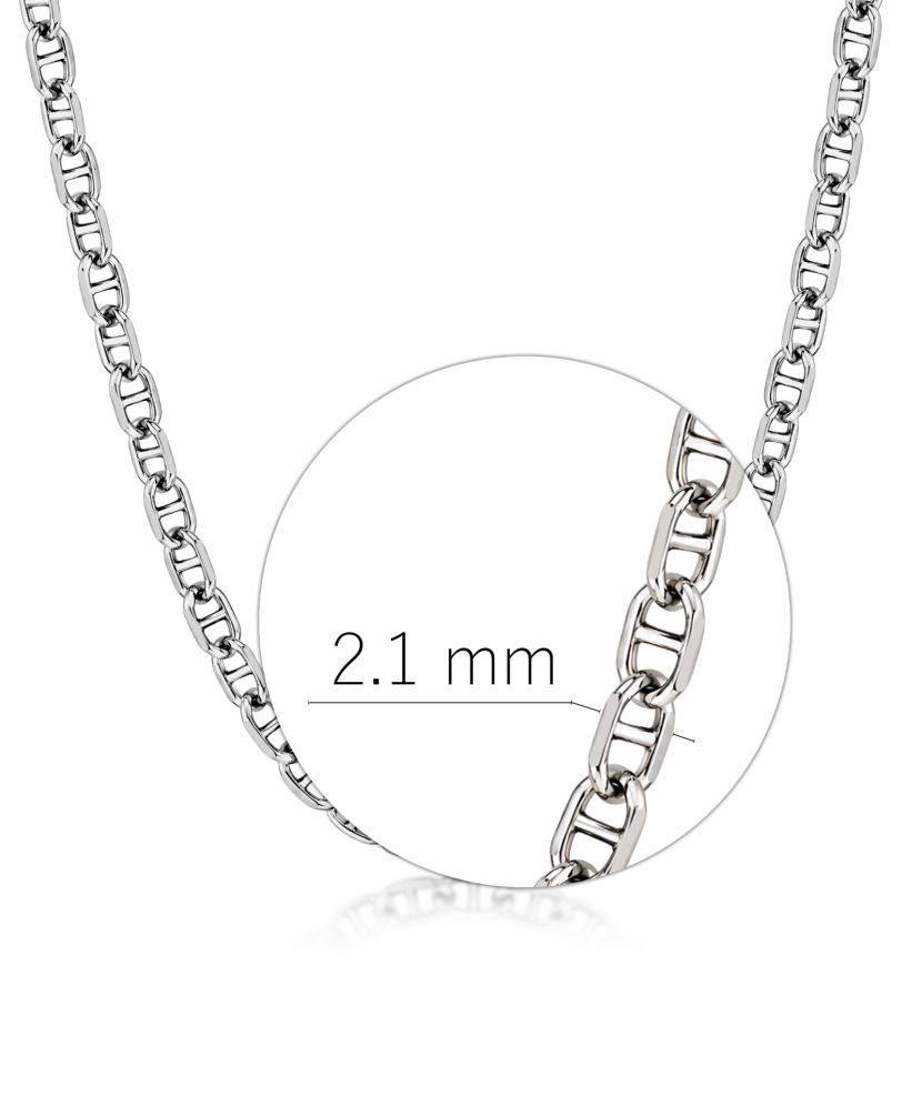 Серебряная цепочка «Marina» 2,1 мм