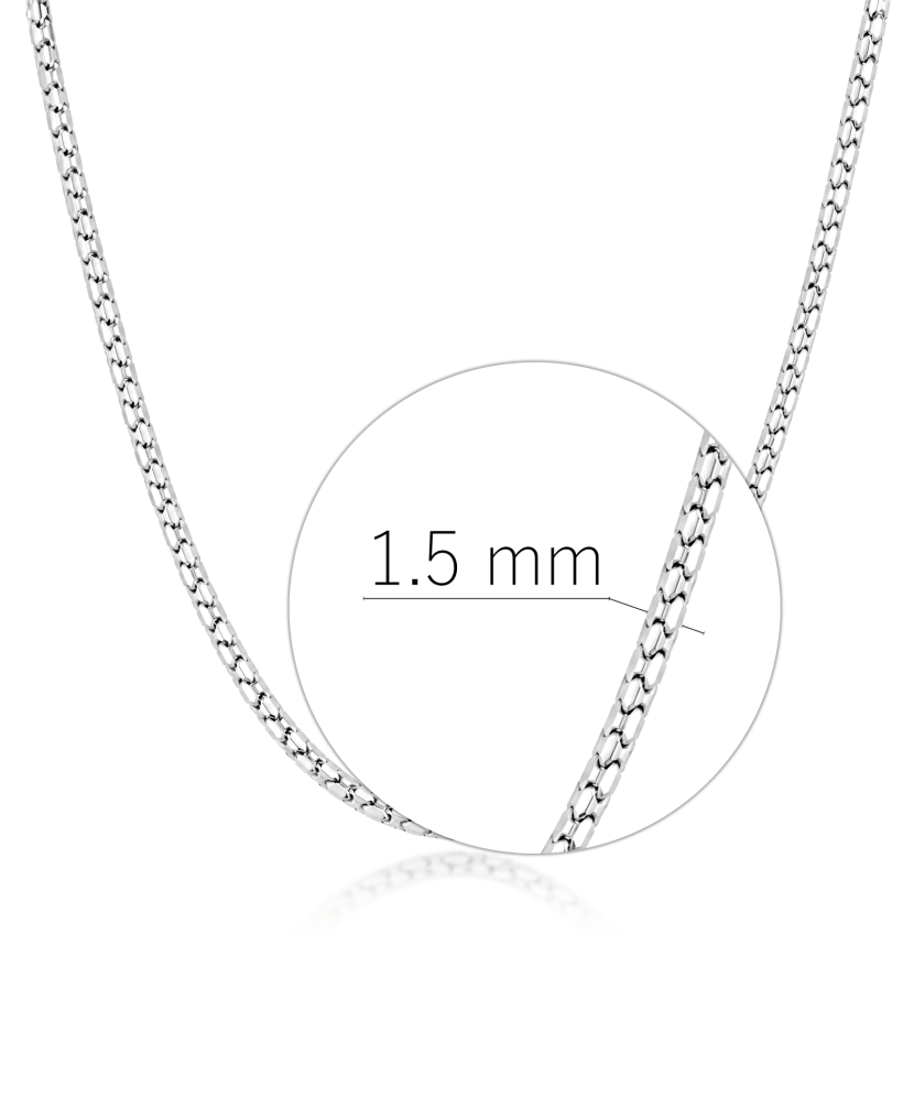 Sterling silver chain 1.5mm