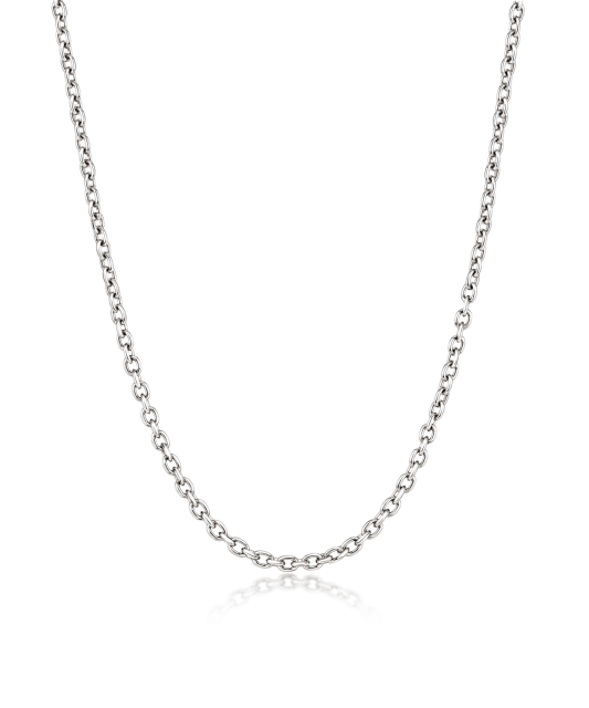Sterling silver chain "Anchor" 1.5mm