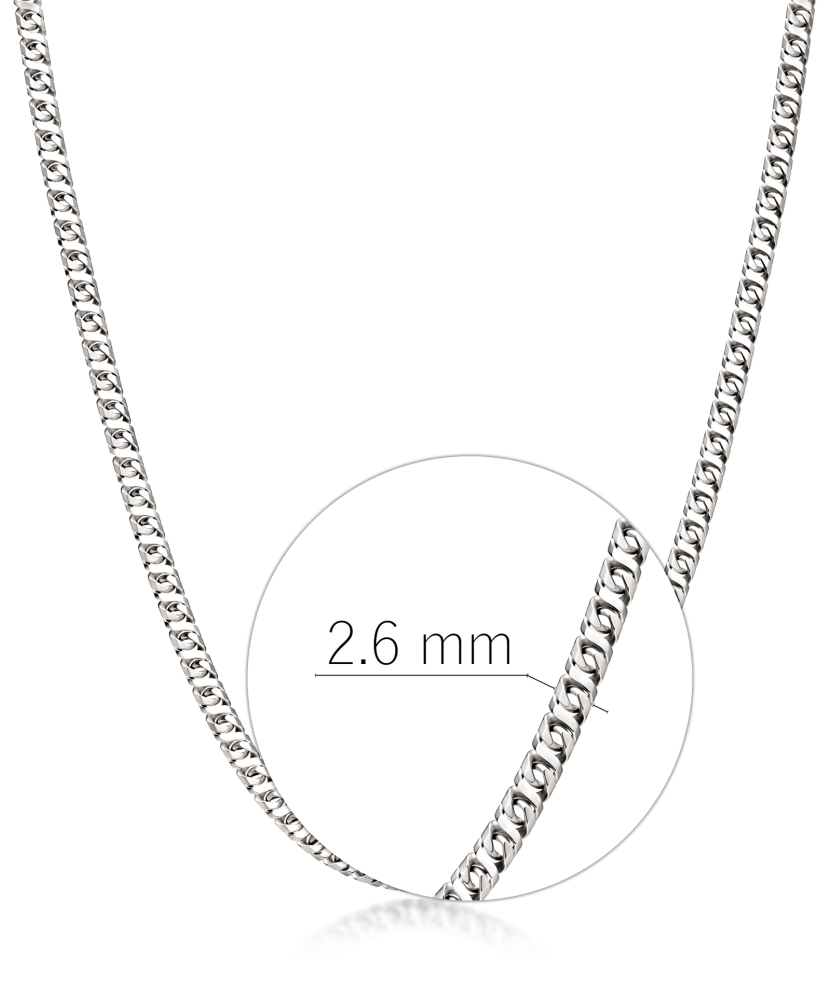 Серебряная цепочка 2.6mm