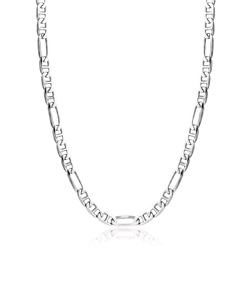 Sterling silver chain "Figaro" 2mm