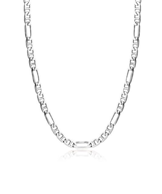 Серебряная цепочка "Figaro" 2mm