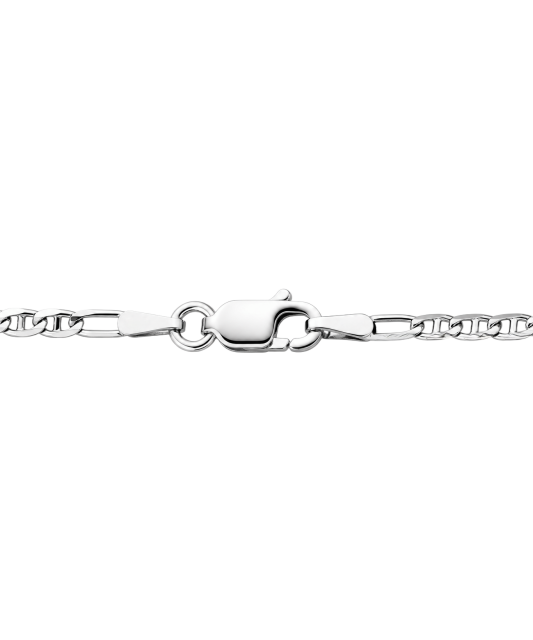 Sterling silver chain "Figaro" 2mm