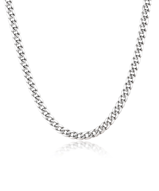 Серебряная цепочка «Curb» 2,2 мм