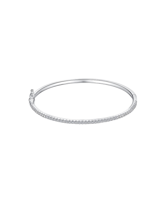 Sterling Silver bracelet with zircons